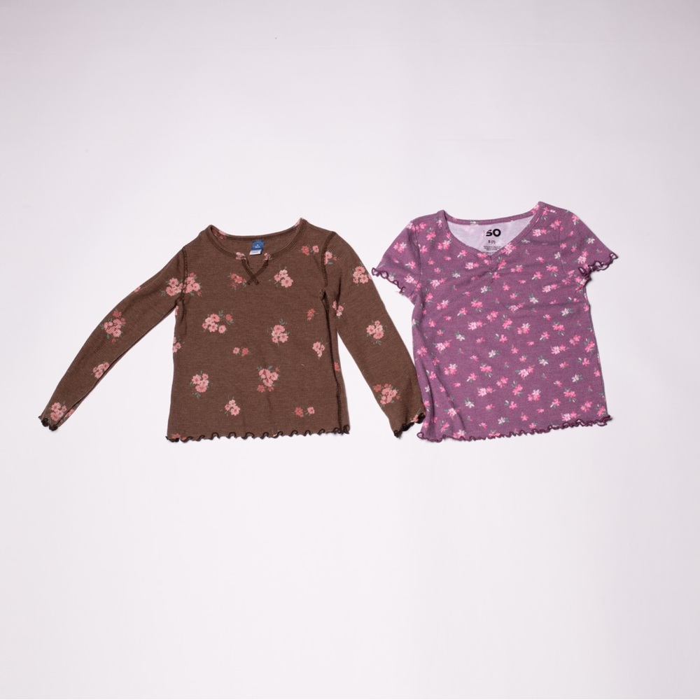 Old navy and SO floral blouse bundle